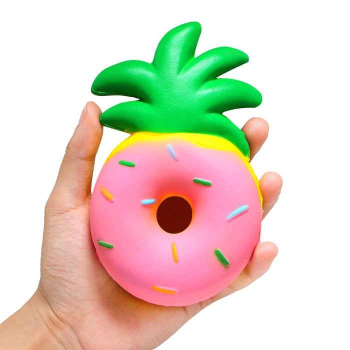 Squishy Donut Ananas-3 Squishy Donut Ananas