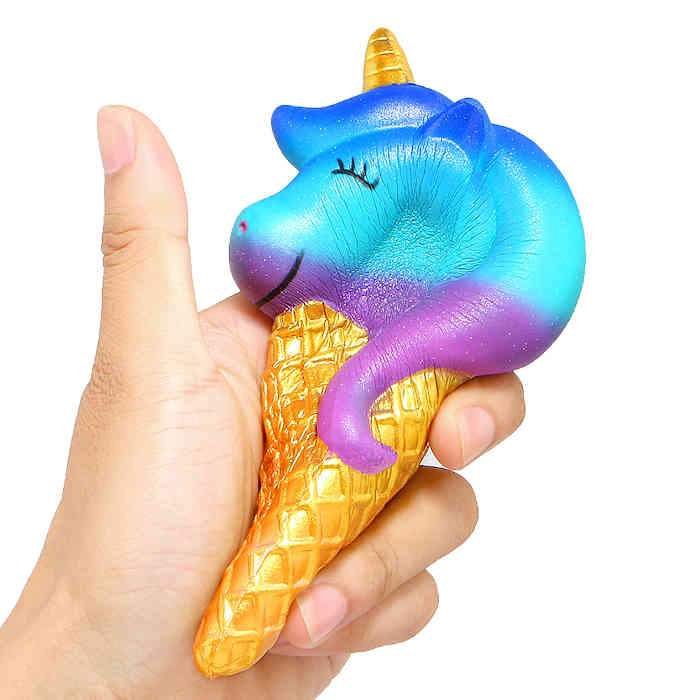 Squishy Einhorn Eistüte Galaxie-1 Squishy Einhorn Eistüte Galaxie