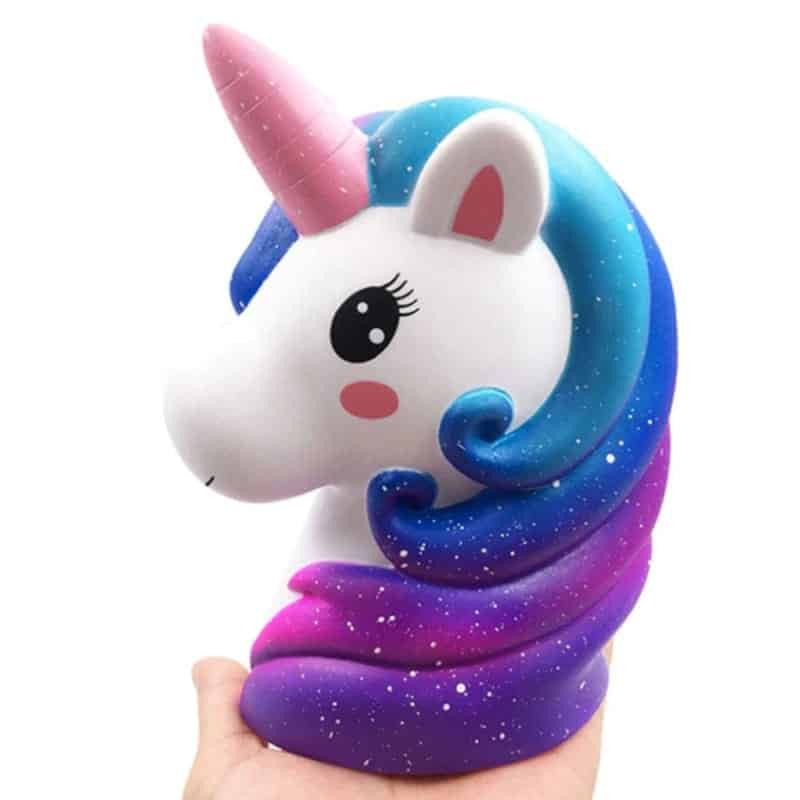 Squishy Einhorn Kopf Galaxy-1 Squishy Einhorn Kopf Galaxy