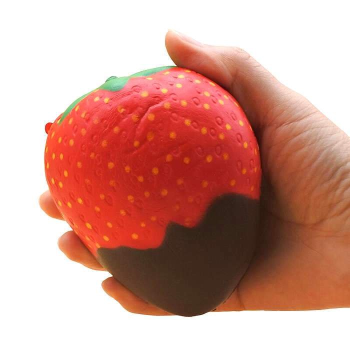 Squishy Erdbeere Schokolade-2 Squishy Erdbeere Schokolade