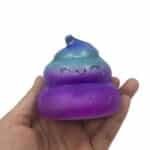 Squishy Kacke Galaxy Blau