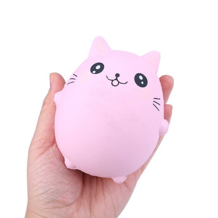 Squishy Katze Rosa-2 Squishy Katze Rosa