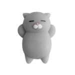 Squishy Mochi Grau Katze