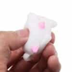 Squishy Mochi Katze Weiß