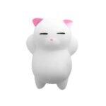 Squishy Mochi Katze Weiß