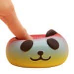 Squishy Panda Kopf Mehrfarben