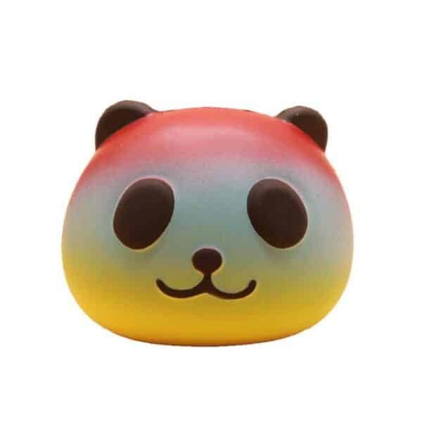 Squishy Panda Kopf Mehrfarben