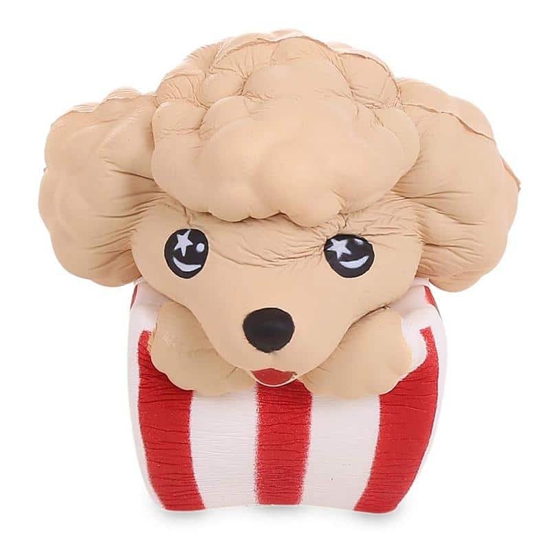 Squishy Popcorn Hund-2 Squishy Popcorn Hund