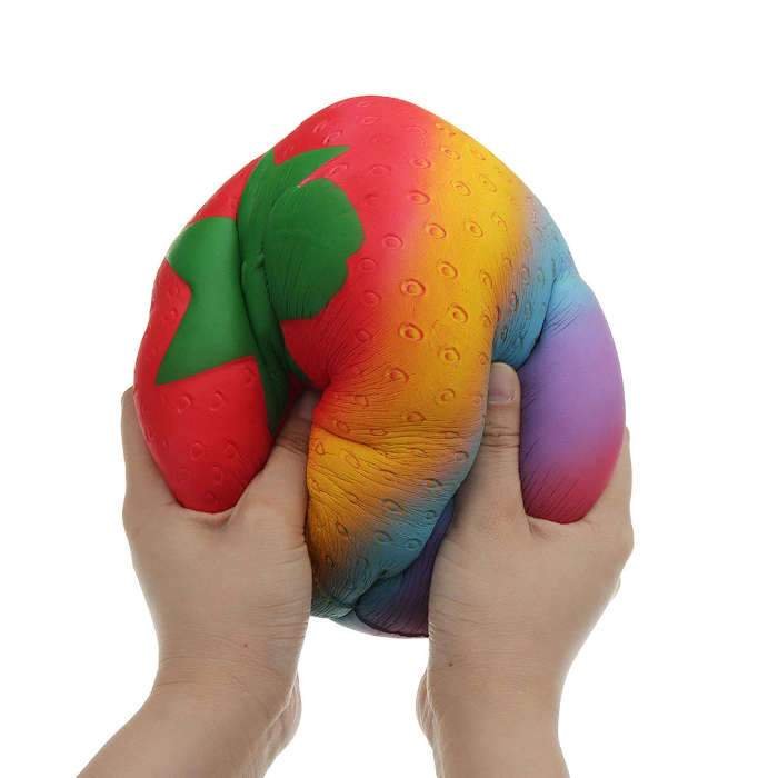 Squishy Riese Erdbeere Multicolor-1 Squishy Riese Erdbeere Multicolor