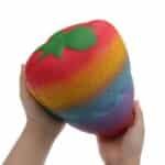 Squishy Riese Erdbeere Multicolor