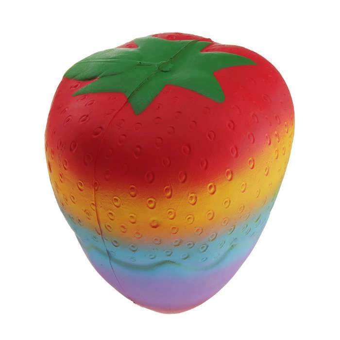 Squishy Riese Erdbeere Multicolor