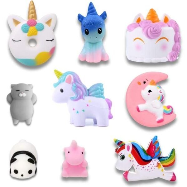 Squishy Set – Verzauberte Einhorn
