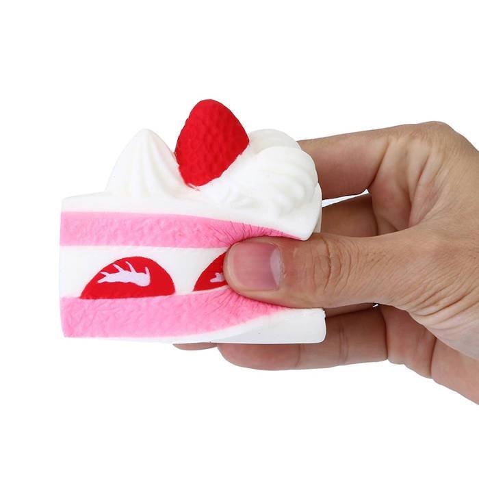 Squishy Stück Kuchen-2 Squishy Stück Kuchen