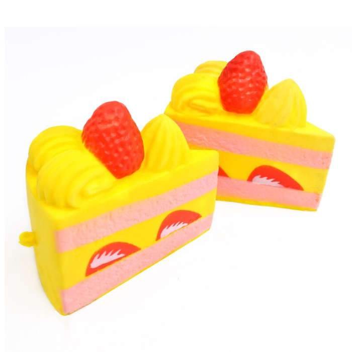 Squishy Stück Kuchen-3 Squishy Stück Kuchen