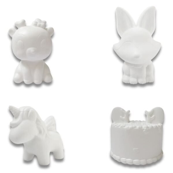 Squishy zum Bemalen – Mega Kit Tiere
