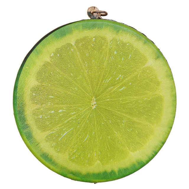 Squishy Tranche de Fruit (Modèle: Citron Vert)