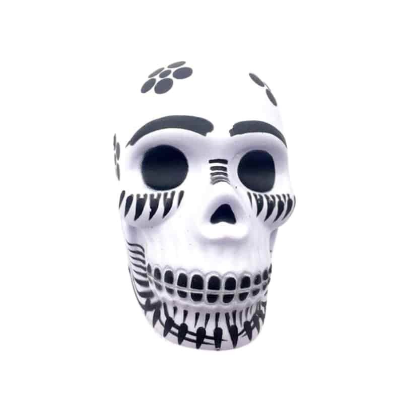 Squishy Tête de Mort (Couleur: Blanc)