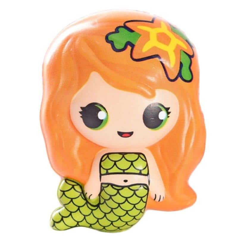 Squishy Sirène (Couleur: Orange)