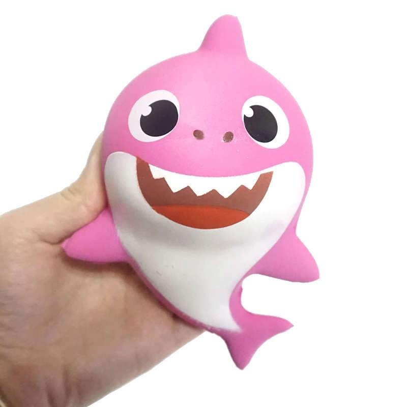 Squishy Requin (Couleur: Rose)
