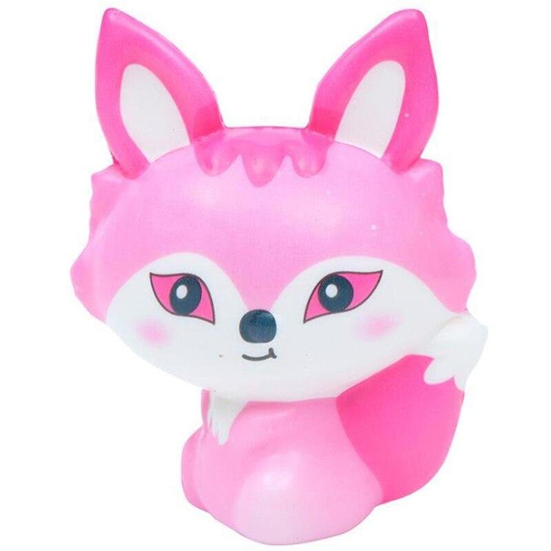 Squishy Renard (Couleur: Rose)
