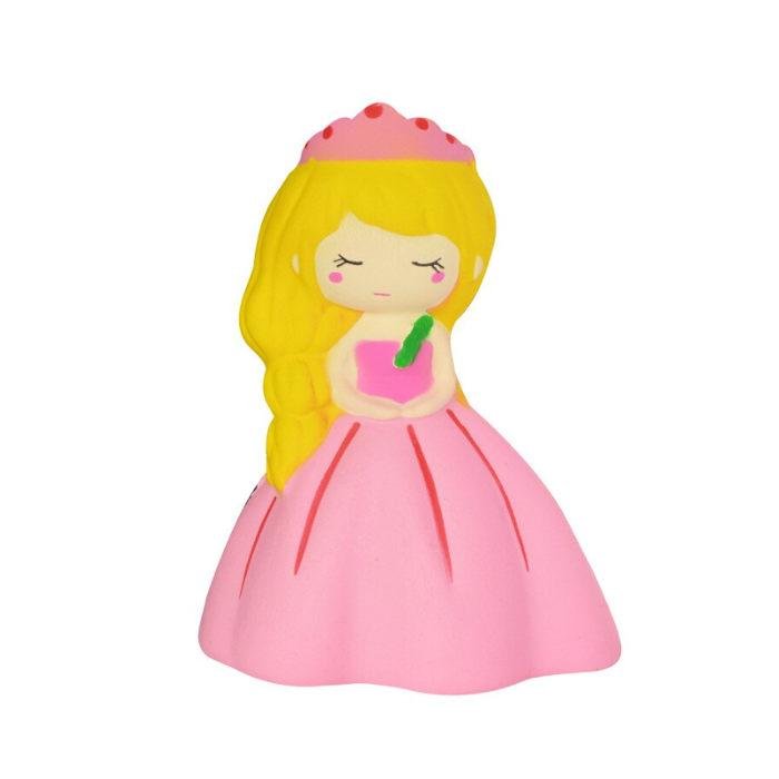 Squishy Princesse Kawaii (Princesse: Robe Rose)