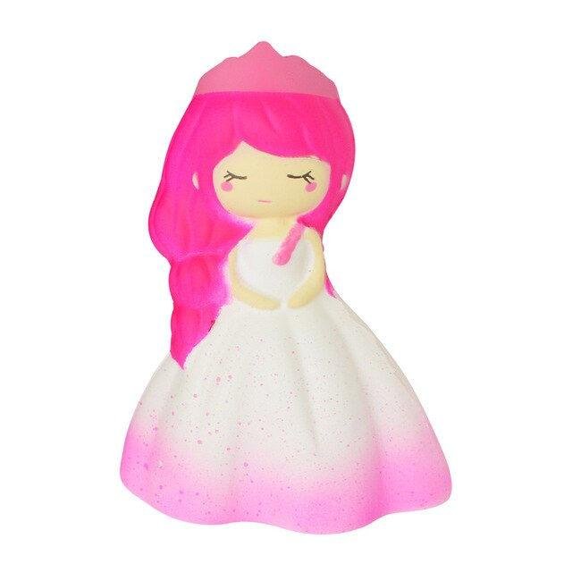 Squishy Princesse Kawaii (Princesse: Cheveux Rose)