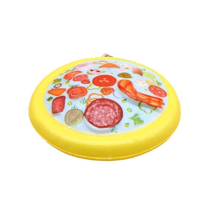 Squishy Pizza Kawaii (Couleur: Jaune)
