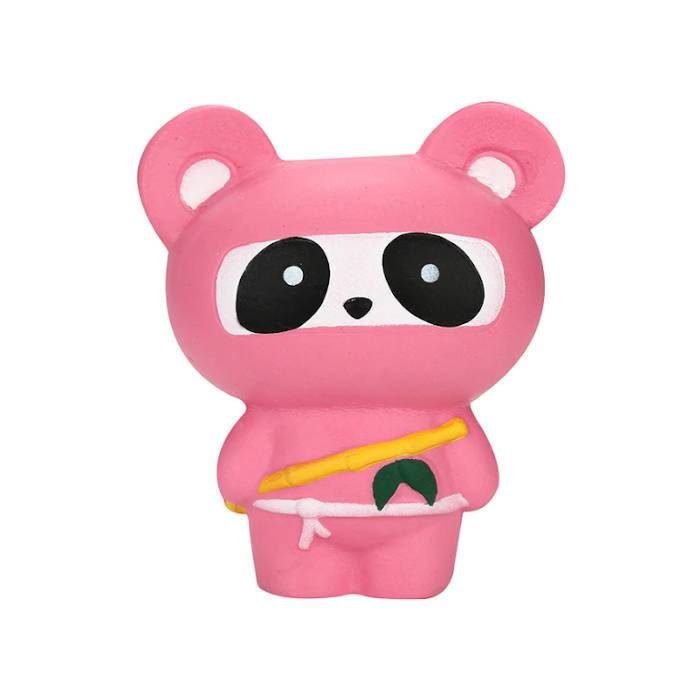 Squishy Panda Ninja (Couleur: Rose)