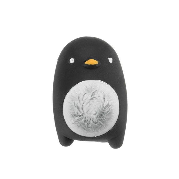 Squishy Mochi Pingouin (Couleur: Noir)