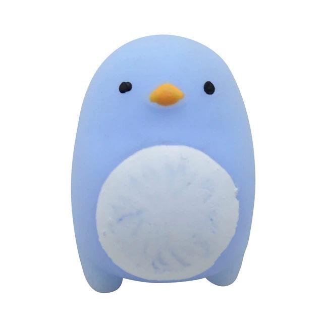 Squishy Mochi Pingouin (Couleur: Bleu)