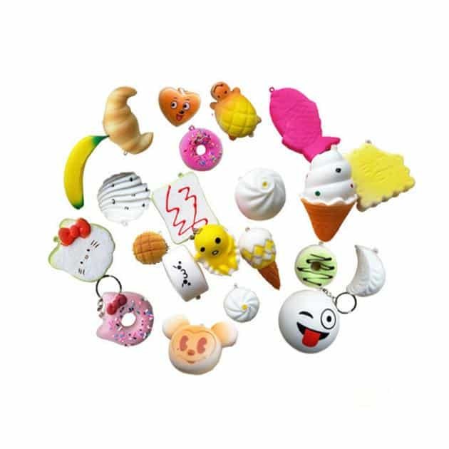 Squishy Lot – Portes Clés (Nombre de squishies: 20 squishies)