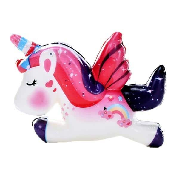 Squishy Licorne Volante (Couleur: Violet)