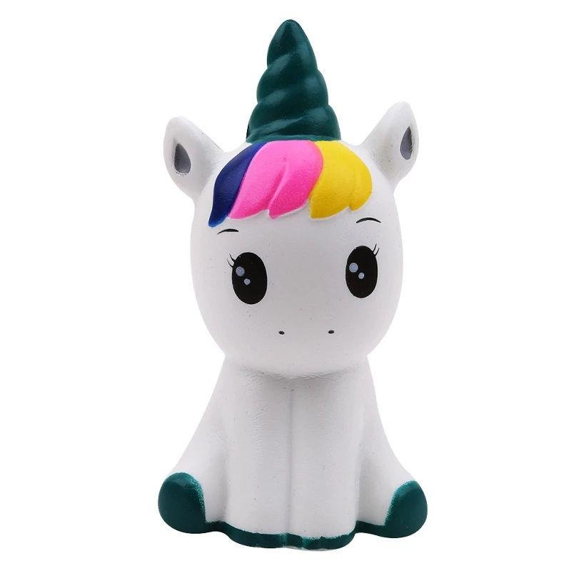 Squishy Kawaii Licorne (Couleur: Corne bleue)