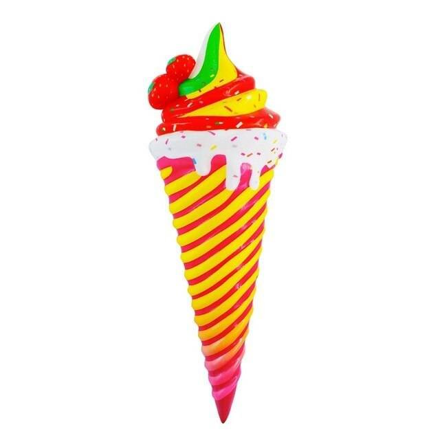 Squishy Kawaii Glace (Couleur: Fraise)