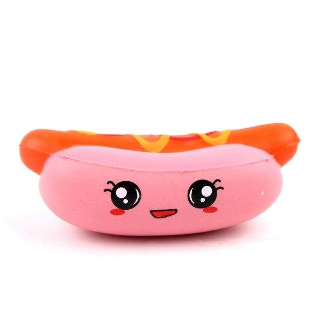 Squishy Hot Dog (Couleur: Rose)
