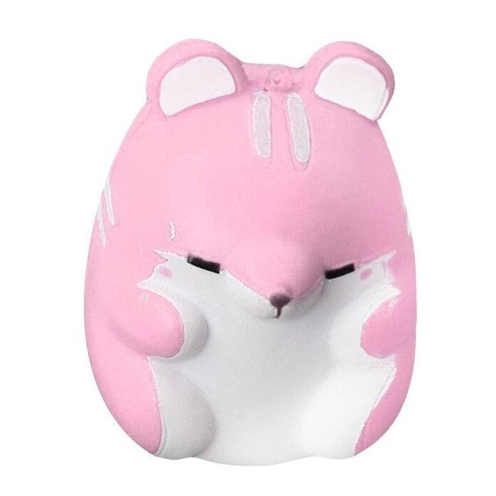 Squishy Hamster Kawaii (Couleur: Rose)