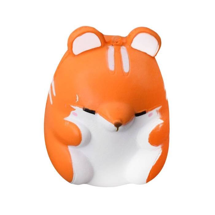 Squishy Hamster Kawaii (Couleur: Orange)