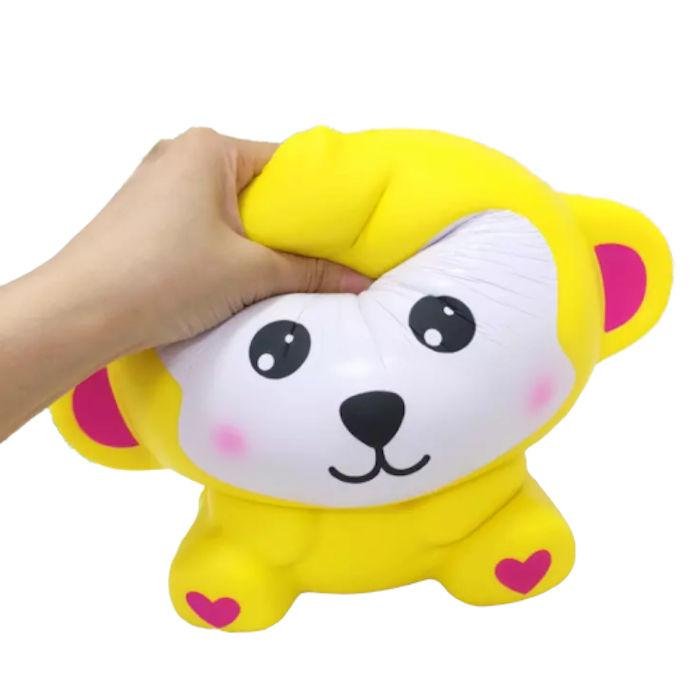 Squishy Géant Singe (Couleur: Jaune)