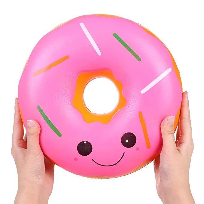 Squishy Géant Donut (Couleur: Rose)