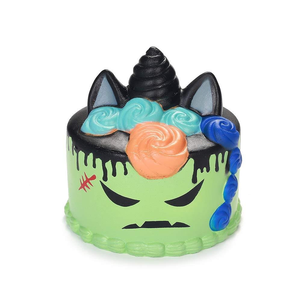 Squishy Gâteau Halloween (Couleur: Vert)