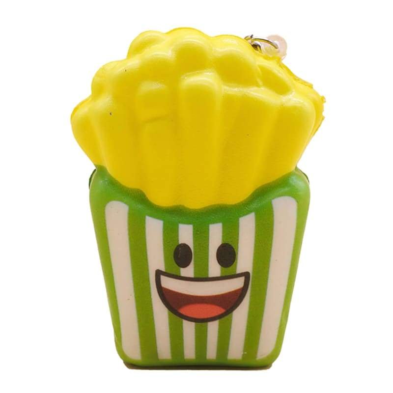 Squishy Frite Kawaii (Couleur: Vert)