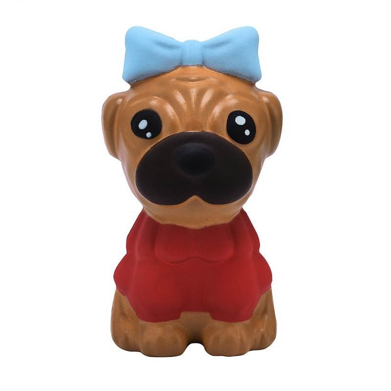 Squishy Chien Kawaii (Modèle: Bulldog)