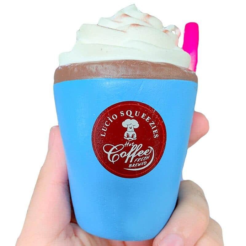 Squishy Café (Couleur: Bleu)