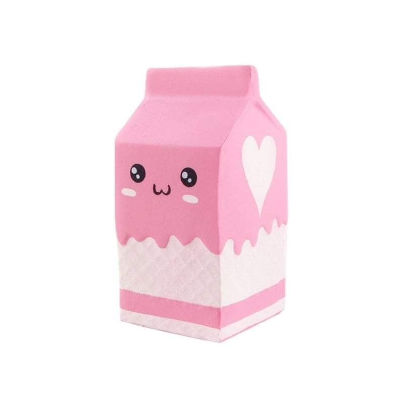 Squishy Brique de Lait (Couleur: Rose)