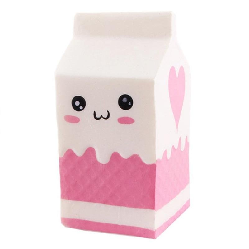 Squishy Brique de Lait (Couleur: Blanc)