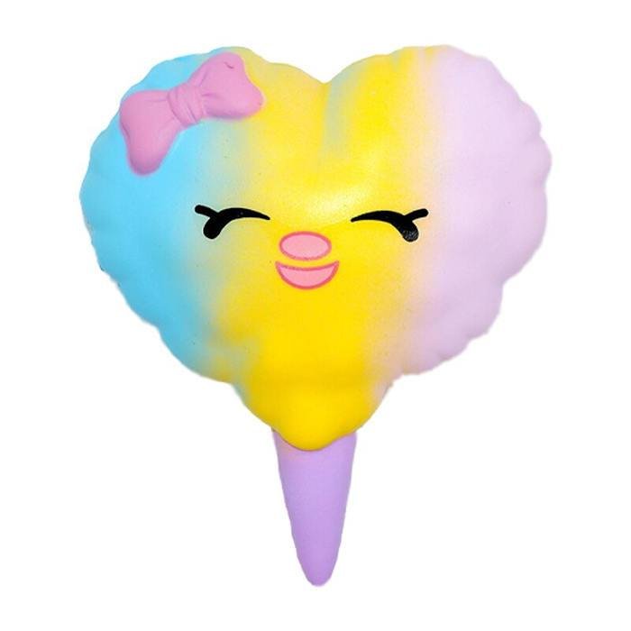 Squishy Barbe à Papa (Couleurs: Jaune)